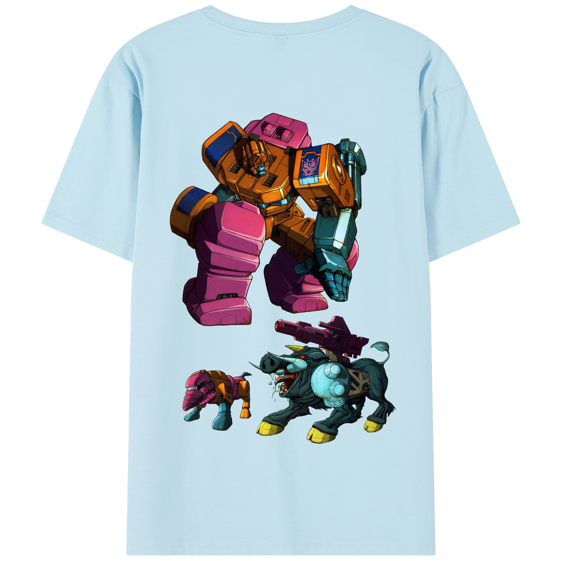 （画像用）  綿100％半袖Tシャツ（背面プリント）